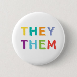 Badge Rond 5 Cm ils les pronoms