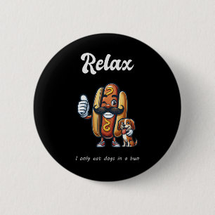 Badge Rond 5 Cm Ils Mangent Des Chiens Chats Animaux Trump Kamala 