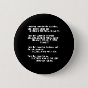 Badge Rond 5 Cm Ils Sont Venus D'Abord Pour Que Les Socialistes So