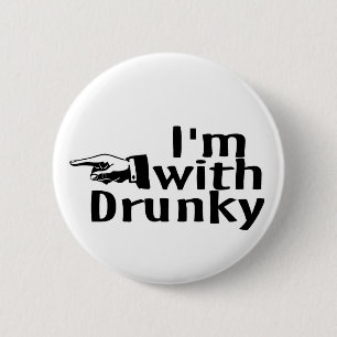 Badge Rond 5 Cm Im avec Drunky