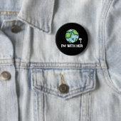 Badge Rond 5 Cm im avec sa science (En situation)
