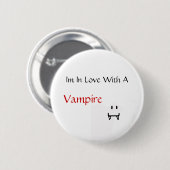 Badge Rond 5 Cm im dans l'amour avec un vampire (Devant & derrière)