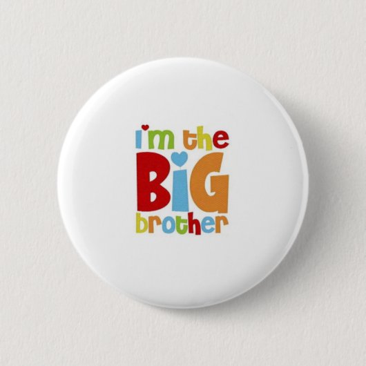 BADGE ROND 5 CM IM LE FRÈRE (Devant)