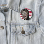 Badge Rond 5 Cm Image d'escroquerie d'email de Hillary (En situation)
