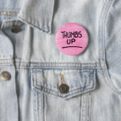 Badge Rond 5 Cm Image du Cool des pouces mignon (En situation)