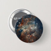 Badge Rond 5 Cm Image Hubble (Devant & derrière)