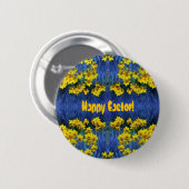 Badge Rond 5 Cm Imaginaire Daffodil Spring (Devant & derrière)