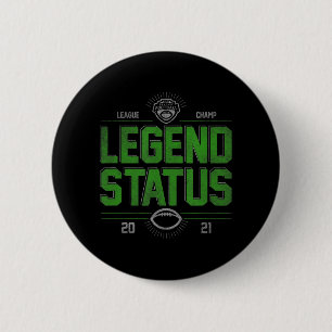 Badge Rond 5 Cm Imaginaire Football League Champ Legend Statut