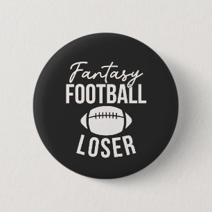 Badge Rond 5 Cm Imaginaire Football Loser Football Imaginaire drôl