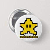 Badge Rond 5 Cm Imbattable (Devant & derrière)