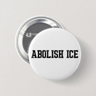 Badge Rond 5 Cm Immigration Abolir ICE