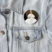 Badge Rond 5 Cm Impératrice Carlota (En situation)