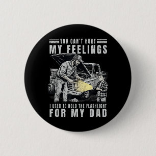 Badge Rond 5 Cm Impossible de blesser les sentiments Tenait autref