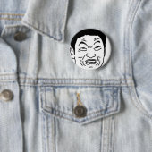Badge Rond 5 Cm Impossibru ! ! Visage comique (En situation)