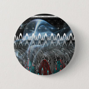 Badge Rond 5 Cm Impression d'art abstrait époustouflante