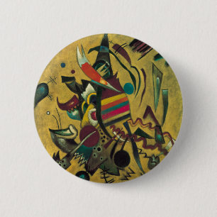 Badge Rond 5 Cm Impression d'art géométrique abstrait de points Ka