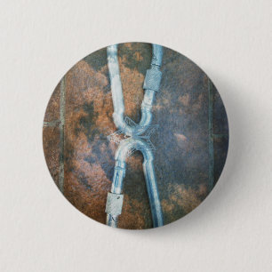 Badge Rond 5 Cm Impression d'art Mousquetons Liés