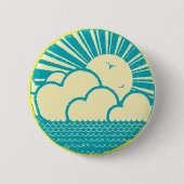 Badge Rond 5 Cm Impression japonaise design vintage (Devant)