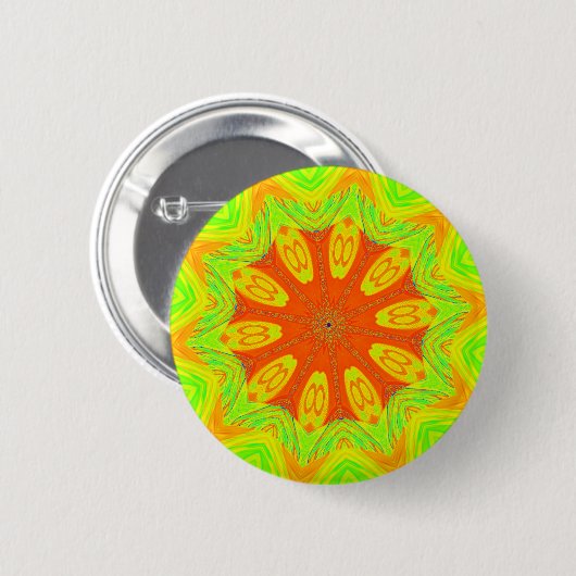 Badge Rond 5 Cm Impression Motif Samba (Devant & derrière)
