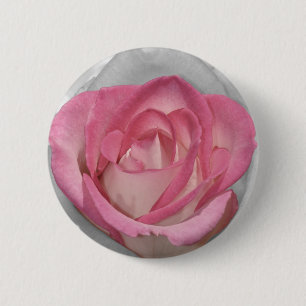 Badge Rond 5 Cm Impression rose vintage rose