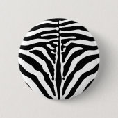 Badge Rond 5 Cm Impression Zebra (Devant)