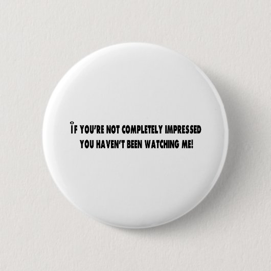 Badge Rond 5 Cm Impressionné (Devant)