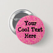 Badge Rond 5 Cm Impressionnisme rose - Modèle (Devant & derrière)