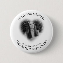 In Love Memory Heart Frame Custom Photo Memorial