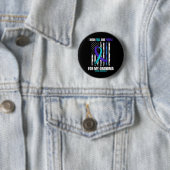 Badge Rond 5 Cm In Memory Of My Grandma Suicide Awareness Flag Bac (En situation)