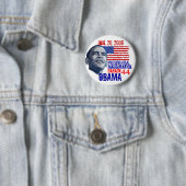 Badge Rond 5 Cm Inauguration d'Obama (En situation)
