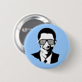 Badge Rond 5 Cm Inauguration d'Obama (Devant & derrière)