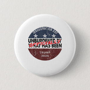 Badge Rond 5 Cm Inauguration Officiellement Déchargée Par Ce Qui A