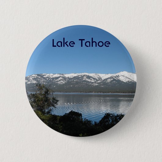 Badge Rond 5 Cm Incline Village, North Shore Lake Tahoe (Devant)