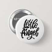 Badge Rond 5 Cm Incroyable Petit Ange (Devant & derrière)