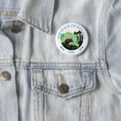 Badge Rond 5 Cm Indiana (En situation)
