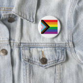 Badge Rond 5 Cm Indicateur de fierté d'avancement (En situation)
