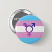 Badge Rond 5 Cm Indicateur de la tarification trans (Devant & derrière)