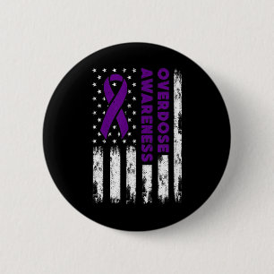 Badge Rond 5 Cm Indicateur de sensibilisation à la surdose Toxicit