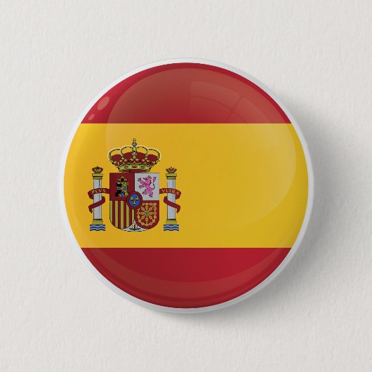 Badge Rond 5 Cm Indicateur Icône Arrondi Espagne (Devant)