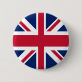Badge Rond 5 Cm Indicateur Union Jack (Devant)