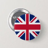 Badge Rond 5 Cm Indicateur Union Jack (Devant & derrière)
