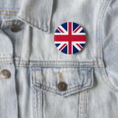 Badge Rond 5 Cm Indicateur Union Jack (En situation)