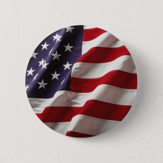 Badge Rond 5 Cm Indicateur USA -Bouton- (Devant)