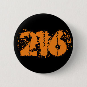 Badge Rond 5 Cm Indicatif régional 216 (Cleveland)