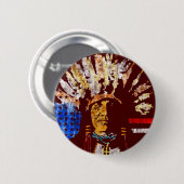 Badge Rond 5 Cm Indien (Devant & derrière)