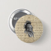 Badge Rond 5 Cm Indien (Devant & derrière)