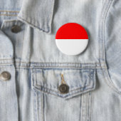 Badge Rond 5 Cm Indonésie (En situation)