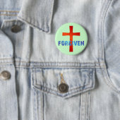 Badge Rond 5 Cm Indulgent (En situation)