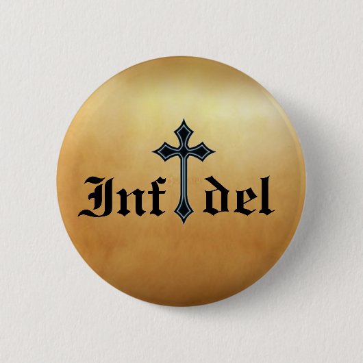 Badge Rond 5 Cm Infidèle (Devant)