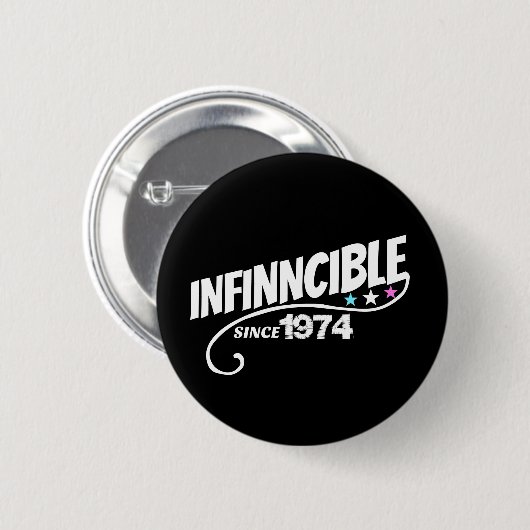 Badge Rond 5 Cm Infini (Devant & derrière)